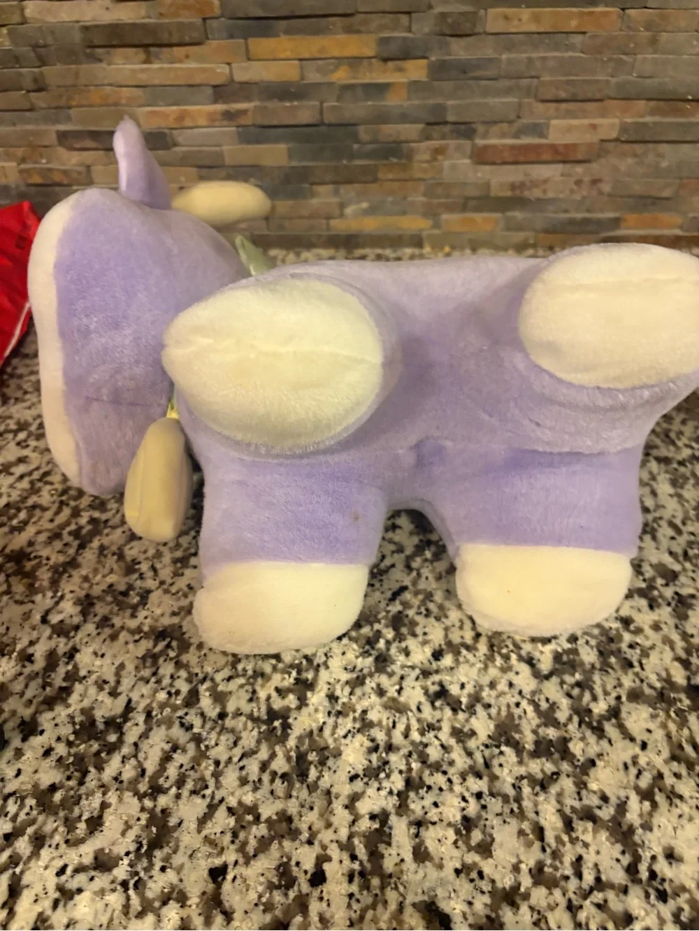 envy Lavender & Cream Plush Cow Stuffed Animal